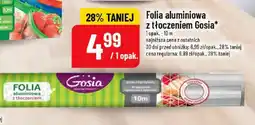 Polomarket Folia aluminiowa z tłoczeniem Gosia oferta
