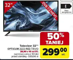 Carrefour Telewizor OPTICUM 32Z3 RED TRIVO oferta