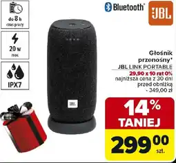 Carrefour Głośnik przenośny JBL LINK PORTABLE oferta