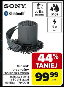 Carrefour Głośnik przenośny Sony oferta