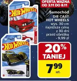 Carrefour Samochód DIE CAST HOT WHEELS oferta
