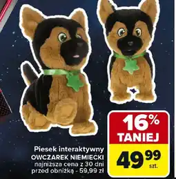 Carrefour Piesek interaktywny Owczarek Niemiecki oferta