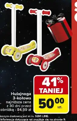 Carrefour Hulajnoga 3-kołowa oferta