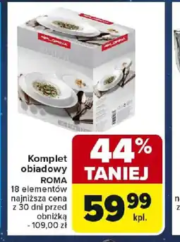 Carrefour Komplet obiadowy ROMA oferta