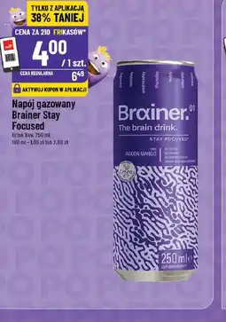 Polomarket Napój gazowany Brainer Stay Focused oferta