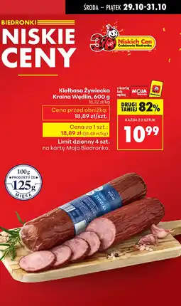 Biedronka Kiełbasa Zywiecka oferta