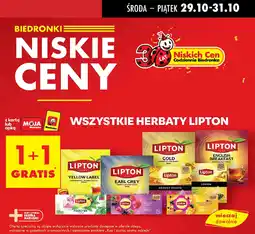 Biedronka Herbaty Lipton oferta