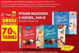 Biedronka PTASIE MLECZKO E.WEDEL oferta
