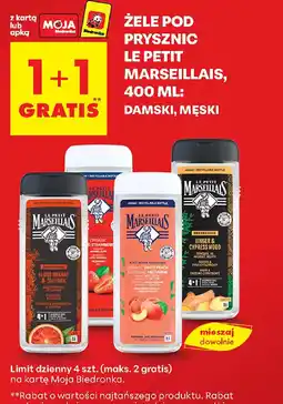 Biedronka Zele pod prysznic Le Petit Marseillais oferta