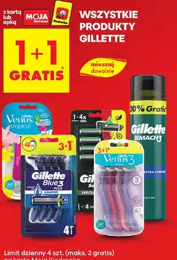 Biedronka Produkty Gillette oferta