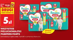 Biedronka Pieluchomajtki Pampers Pants oferta