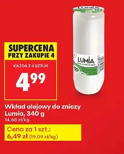 Biedronka Wkład olejowy do zniczy oferta