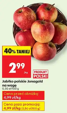 Biedronka Jabłko polskie Jonagold oferta