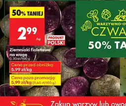 Biedronka Ziemniaki fioletowe oferta