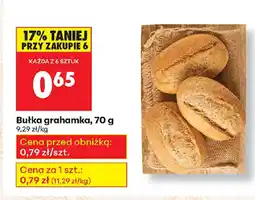 Biedronka Bułka grahamka oferta