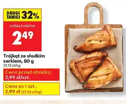 Biedronka Trójkąt ze słodkim serkiem oferta