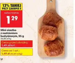 Biedronka Mini ciastko oferta