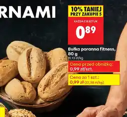 Biedronka Bułka poranna fitness oferta