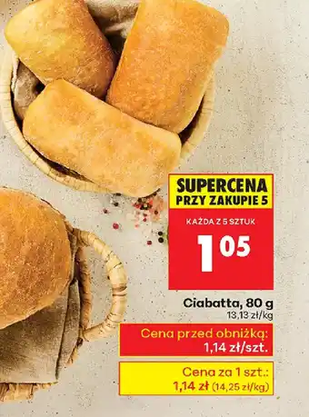 Biedronka Ciabatta oferta
