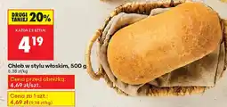 Biedronka Chleb w stylu włoskim oferta