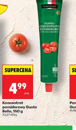 Biedronka Koncentrat pomidorowy Gusto Bello oferta