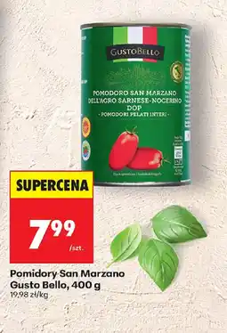 Biedronka Pomidory San Marzano Gusto Bello oferta