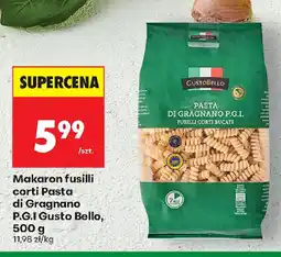 Biedronka Makaron fusilli corti Pasta di Gragnano P.G.I Gusto Bello oferta
