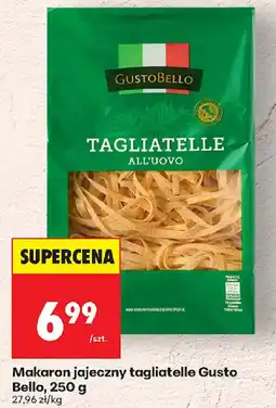 Biedronka Makaron jajeczny tagliatelle Gusto Bello oferta