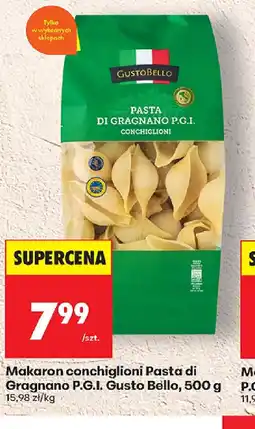Biedronka Makaron conchiglioni Pasta di Gragnano P.G.I. Gusto Bello oferta