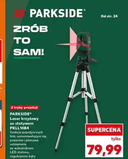 Kaufland Laser krzyżowy Parkside oferta