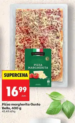 Biedronka Pizza margherita Gusto Bello oferta