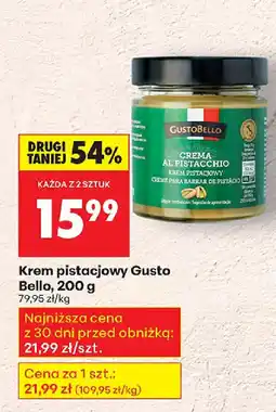 Biedronka Krem pistacjowy Gusto Bello oferta