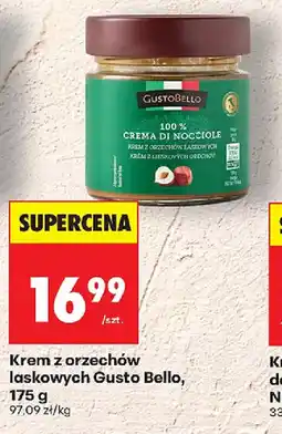 Biedronka Krem z orzechów laskowych Gusto Bello oferta