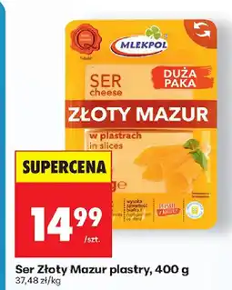 Biedronka Ser Złoty Mazur oferta