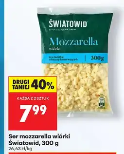 Biedronka Ser mozzarella Swiatowid oferta