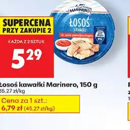 Biedronka Losoś kawałki Marinero oferta