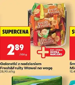 Biedronka Galaretki z nadzieniem Fresh&Fruity Wawel oferta