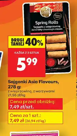 Biedronka Sajgonki Asia Flavours oferta