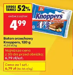 Biedronka Baton orzechowy Knoppers oferta