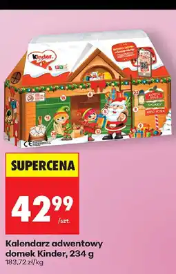 Biedronka Kalendarz adwentowy domek Kinder oferta