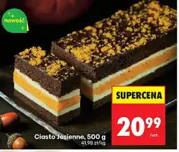 Biedronka Ciasto Jesienne oferta