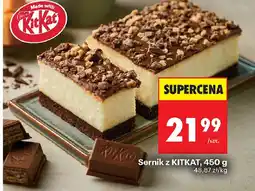 Biedronka Sernik z KitKat oferta