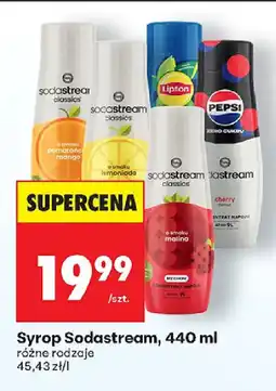 Biedronka Syrop Sodastream oferta