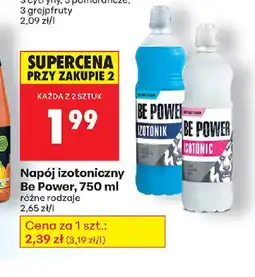 Biedronka Napój izotoniczny Be Power oferta
