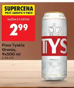 Biedronka Piwo Tyskie Gronie oferta