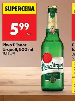 Biedronka Piwo Pilsner Urquell oferta
