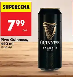 Biedronka Piwo Guinness oferta