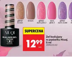 Biedronka Zel budujący w pędzelku Niuqi oferta