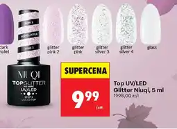 Biedronka Top UV/LED Glitter Niuqi oferta
