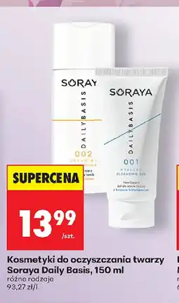 Biedronka Kosmetyki do oczyszczania twarzy Soraya Daily Basis oferta